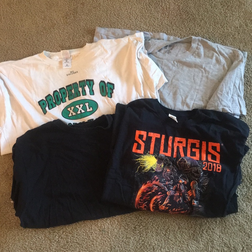 Men’s used t-shirt lot